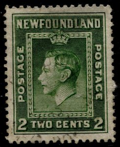 Newfoundland #245 KGVI Definitive Issue Used