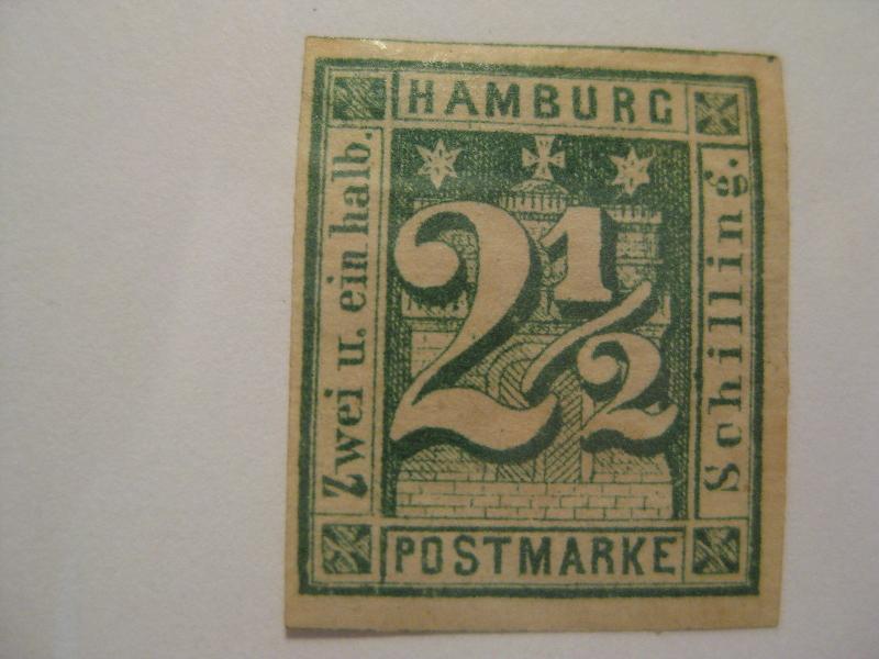 HAMBURG  Sc  12  MINT HINGED  Cat $140