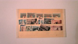 CROATIA COLLECTION ON STOCK SHEET MINT/USED