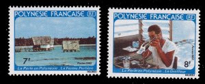 French Polynesia 358-359, MNH