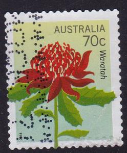 Australia 2014 -Native Wildflowers - Waratah 70c used