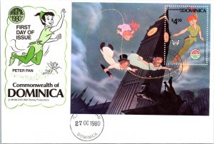 Dominican Republic 1979 FDC -  Christmas Cover Peter Pan - F65005