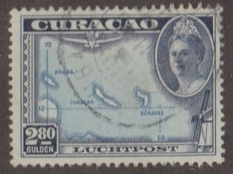 Netherlands Antilles Scott #C30 Stamp - Used Single