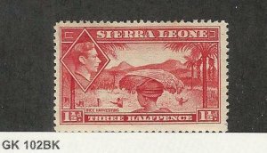 Sierra Leone, Postage Stamp, #175 Mint NH, 1938, JFZ