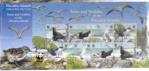 Pitcairn Islands #647e  Terns & Noddies (FDC)  CV $18.00