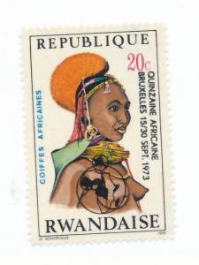 Rwanda 1973 - Scott 550 MNH - 20c, Africa Week