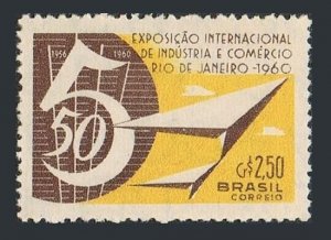 Brazil 914 two stamps,MNH.Michel 984. Fair of Industry & Commerce,Rio,1960.