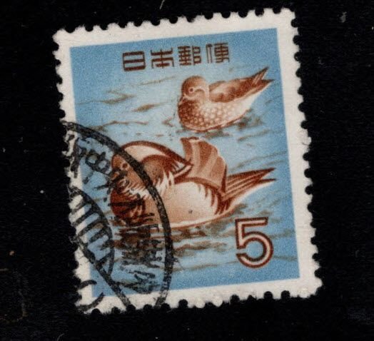 JAPAN Scott 611 Used, Duck stamp