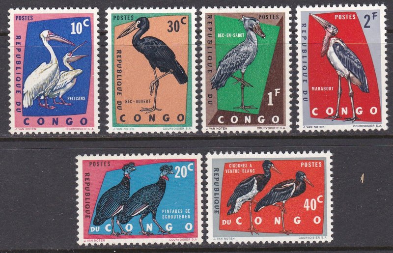 Congo Democratic Republic Sc #429-434 MNH