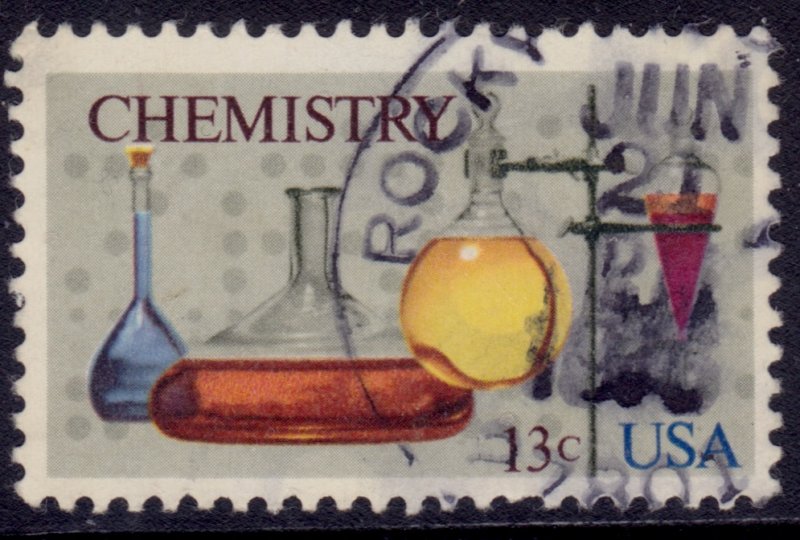 United States, 1976, Chemistry, 13c, sc#1685, used