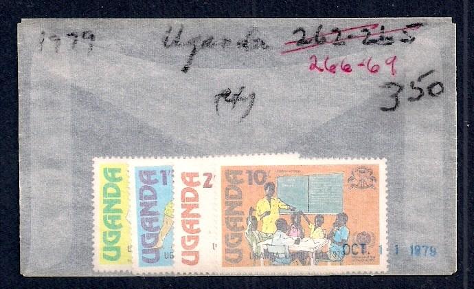 UGANDA Sc#249/269 Mint Never Hinged Complete Set