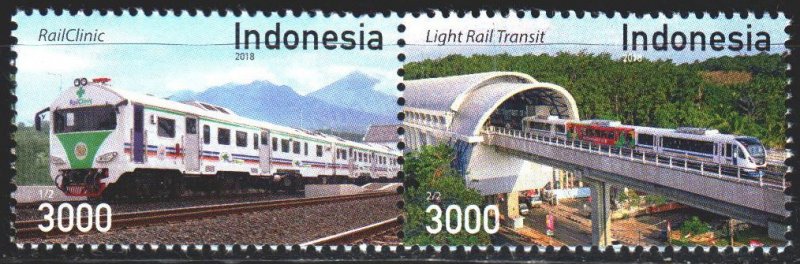 Indonesia. 2018. Train tunnel. MNH. 