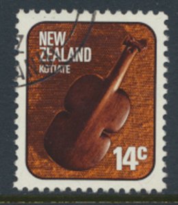 New Zealand SC# 614 SG 1098 Used Maori Artifacts 1975 see details & Scans