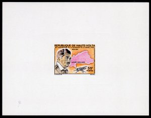 Upper Volta 1979 Sc#524 Eugene Jamot-Tsetse fly-Medicine DELUXE S/S IMPERF.MNH