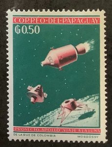 Paraguay 1964 Scott 810 MH - 0.50₲, Space Exploration