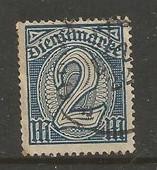 GERMANY O12 VFU 893G-2
