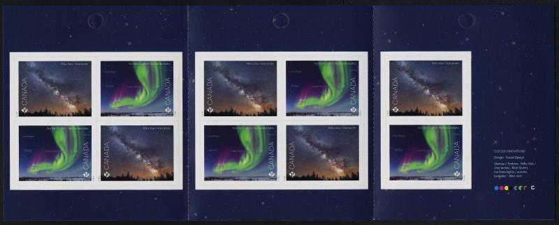 Canada 3104a Booklet MNH Space, Royal Astronomical Society