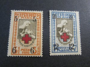 Estonia 1926 Sc B13-4 set MH