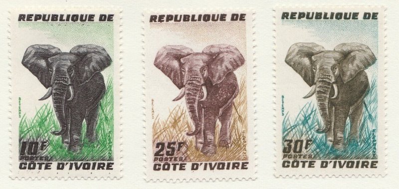 IVORY COAST African Elephant MH* Stamps A34P3F41913-