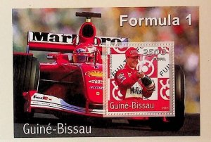 GUINEA BISSAU - NH SOUVENIR SHEET OF 2001 - FORMULA 1