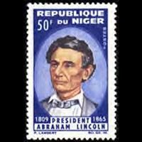 NIGER 1964 - Scott# 151 Lincoln Set of 1 NH