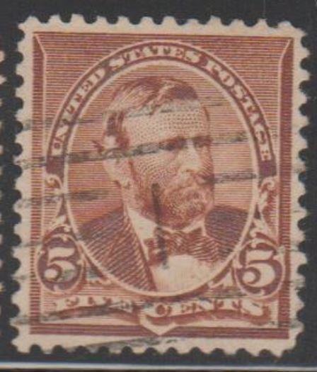 U.S. Scott #223 Grant Stamp - Used Single