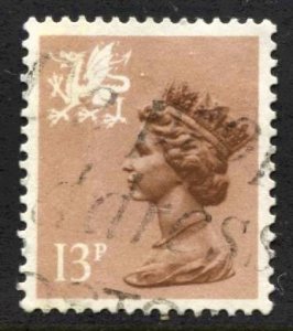 STAMP STATION PERTH Wales #WMH21 QEII Definitive Used 1971-1993