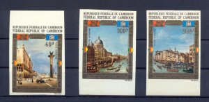 Cameroon 1972 UNESCO campaign to save Venice imperforated. VF and Rare
