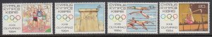 Cyprus 627-30 Olympics mnh