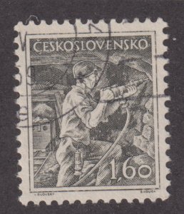 Czechoslovakia 654 Miner 1954
