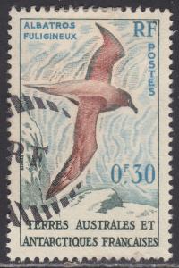 French Southern and Antarctic Territories 12  Albatros In Flight 1959