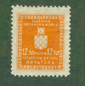 CROATIA O24 MH BIN $0.50