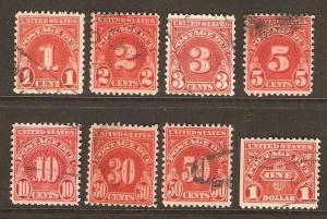 Group of Postage Dues (X049)