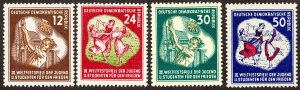 Germany DDR Stamps # 85-88 MNH VF Scott Value $53.00