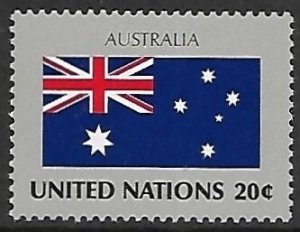 United Nations - N.Y. # 440 - Flag of Australia - MNH.....{AL51}