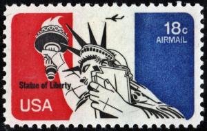 SC#C87 18¢ Statue of Liberty Single (1974) MNH