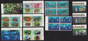 Cook Is. Birds Butterflies Fish Turtles Whales 2007 MNH SG#1502-1536