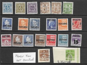 Denmark Q43-8 and More MNH group, f-v f, see desc. 2020 CV$ 64.40