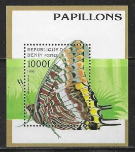 Benin MNH sc# 807 s/s Butterfly