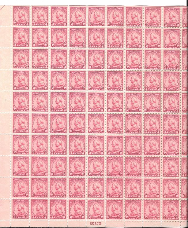 #689 MNH GENERAL VON STEUBEN Sheet Some perforation separation (my214)