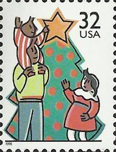 # 3109 MINT NEVER HINGED DECORATING TREE