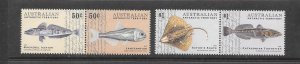 AUSTRALIAN ANTARCTIC TERRITORY #L132-5 MARINE LIFE MNH