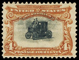 U.S. PAM-AM ISSUE 296(var)  Mint (ID # 115453)