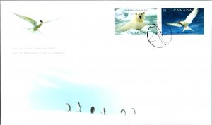 Canada, Worldwide First Day Cover, Birds, Animals, Polar