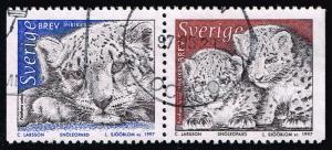 Sweden #2221-2222 Panther pair; Used (0.70)