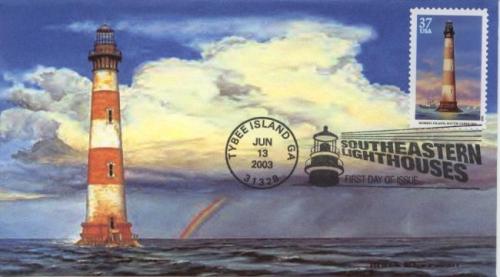 2003 Morris Island SC Lighthouse (Scott 3789) Heritage