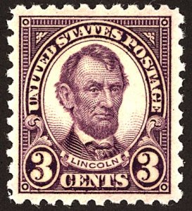 U.S. #584 MINT OG HR