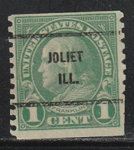 Precancel - Joliet, IL - PSS 597-61