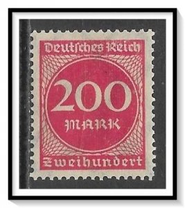 Germany #230 Numeral MNH