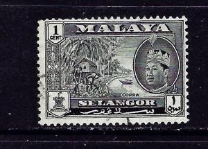 Malaya-Selangor 114 Used 1961 Copra